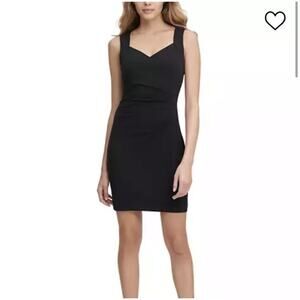 Guess Little Black Dress Size 8 LBD Cocktail Dress Wedding Guest Dress
